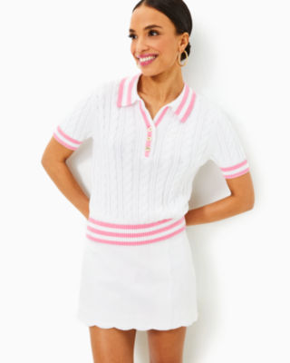 Shop Lilly Pulitzer Suzette Sweater In Resort White