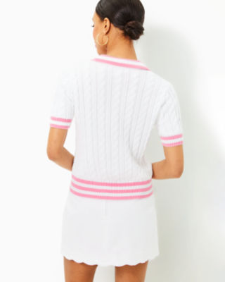 Suzette Sweater, Resort White, large image 1