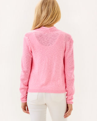 Faretta Cardigan, Conch Shell Pink, large image 1