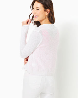 Faretta Cardigan, Resort White, large image 1