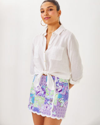 Michelina Mini Skort, Multi Juicy Story Patch, large