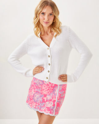 Michelina Mini Skort, Rousseau Pink Zen Garden, large image 1