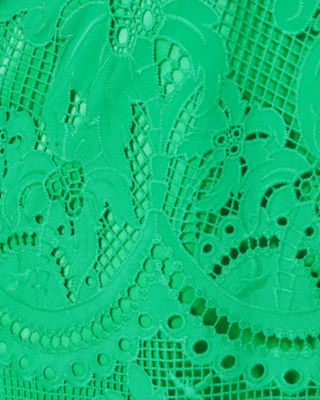 Risette Lace Dress, Brazilian Green Palms In Paradise Lace, large image 5