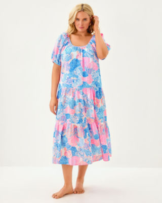 Zemini Maxi Dress Cover-Up, Multi Roar Of The Seas, large
