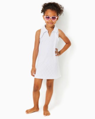 Luxletic Girls Mini Martina Polo Dress, , large - Lilly Pulitzer