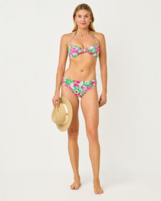 Betie Bikini Bottom, Cherry Blossom Pink Lil Chicken Check, large image 3