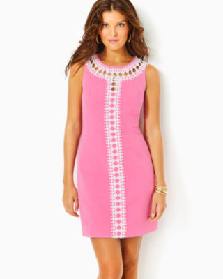 Mila Shift Dress, Confetti Pink, large image 2 - Lilly Pulitzer
