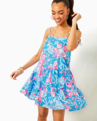 Alessia Dress, Multi Bahamian Rhapsody, large - Lilly Pulitzer