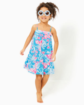 Girls Mini Alessia Dress, , large - Lilly Pulitzer