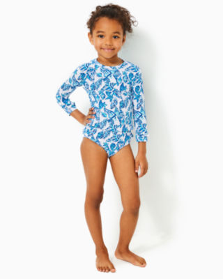 UPF 50+ Girls Bobby Rashguard Swim Set, , large - Lilly Pulitzer