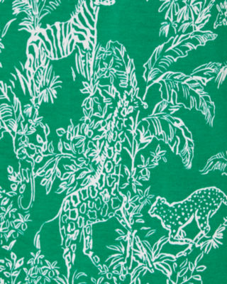 Emery Dress, Fiddle Leaf Green Safari Party, large image 4
