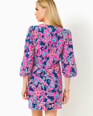 Emery Dress, Multi Flitting About, large image 1