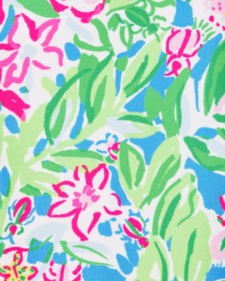 Lilly Pulitzer x Badgley Mischka Willa Halter Dress, Multi Grove Garden, large image undefined