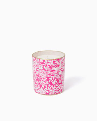 Printed Candle, Passion Fruit Pink Absolutely Flamazing, large - Lilly Pulitzer