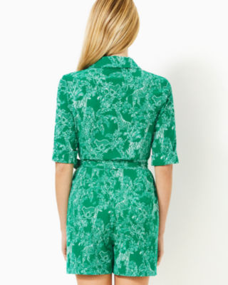 LILLY PULITZER UPF 50+ LUXLETIC SHELDRAKE ROMPER 