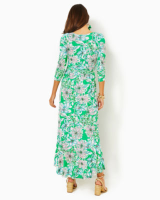 Moana Maxi Dress, Spearmint Blossom Views, large image undefined