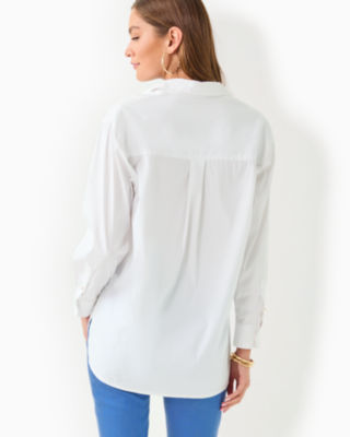 The Relaxed Lilly Shirt, Resort White, large image 1 - Lilly Pulitzer