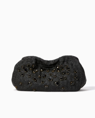 Lilly Pulitzer Lolamie Clutch In Noir