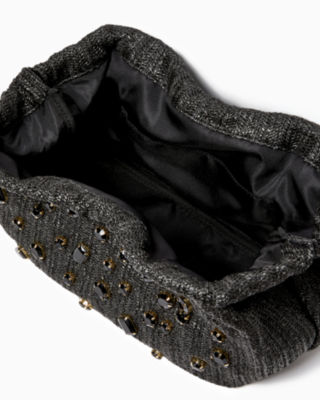 Lilly Pulitzer Lolamie Clutch In Noir