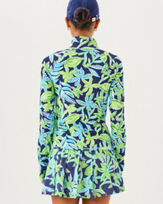 Lilly Pulitzer Upf 50+ Luxletic Breaker Jacket In Blue