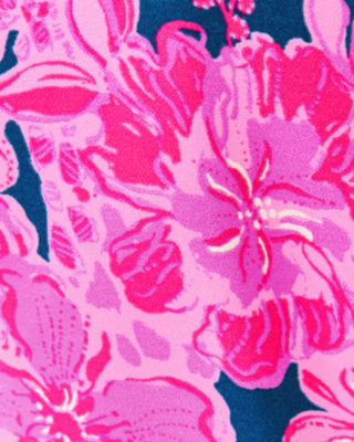 Edita Shift Dress, Starlight Navy Once And Floral Engineered Woven Shift, large image 8