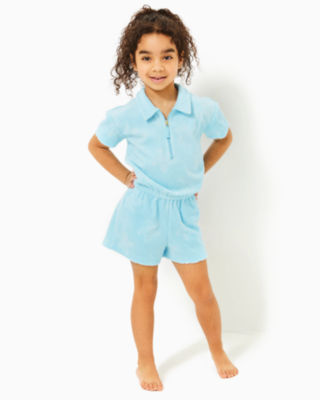 Girls Mini Katerini Romper, , large - Lilly Pulitzer