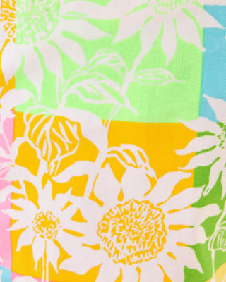 5" Callahan Stretch Short, Multi Via Sunny Sunflowers, large image 4