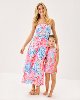 Jorgian Linen Midi Dress, Resort White Sun Sea Sand, large image 4