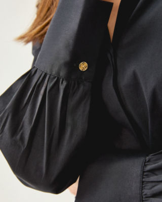 The Tie Lilly Shirt, Noir, large image 3