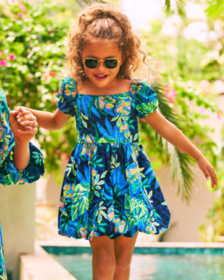 Girls Koji Dress, Multi The Hottest Spot, large - Lilly Pulitzer