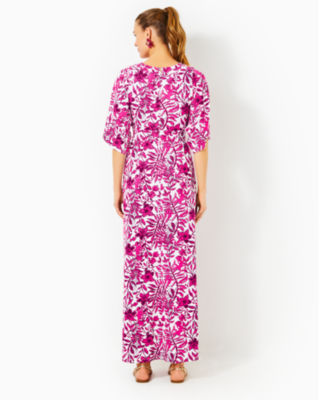 Roselle Maxi Dress, Elderflower Blossom Lil Escape Plan, large image 2