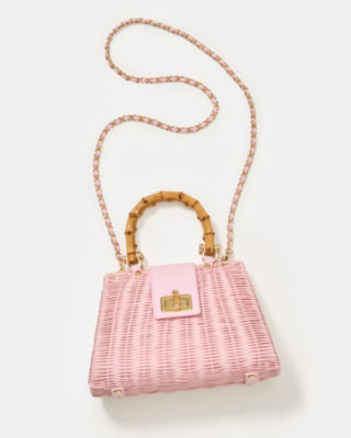Leena Top Handle Bag, Pink Muse, large image 4