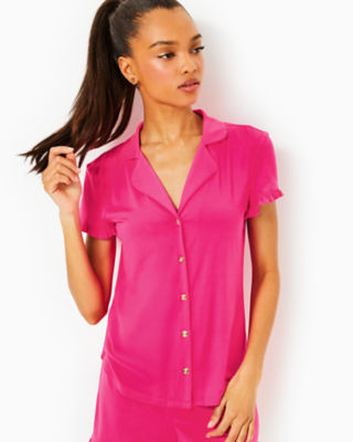 Valaine Pajama Top, , large  - Lilly Pulitzer