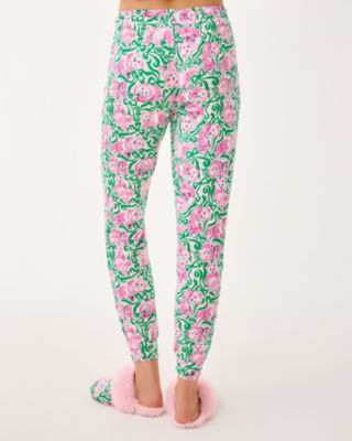 Lilly Pulitzer 28" Jeffers Pajama Pant In Green