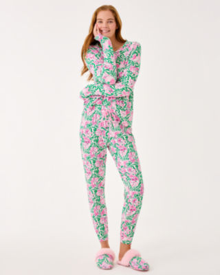 Lilly Pulitzer 28" Jeffers Pajama Pant In Green
