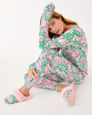 Lilly Pulitzer 28" Jeffers Pajama Pant In Green