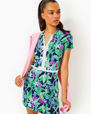 UPF 50+ Luxletic Celestia Dress, Multi Untamed, large - Lilly Pulitzer