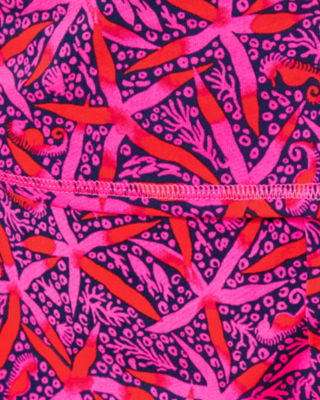 UPF 50+ Luxletic Dottie Skort, Passion Fruit Pink Star Searching, large image 5