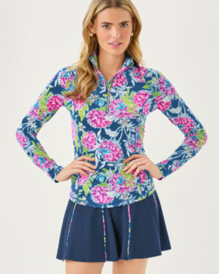 Lilly Pulitzer Upf 50+ Luxletic Bungalo High Rise Skort In Multi