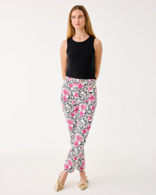 Lilly Pulitzer 29" Ana High Rise Pant In Multi