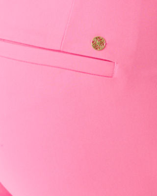 Lilly Pulitzer 29" Ana High Rise Pant In Pink