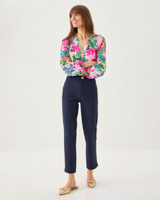 29" Ana High Rise Pant, True Navy, large image 3