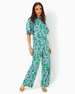31" Allena Knit Palazzo Pant, , large  - Lilly Pulitzer