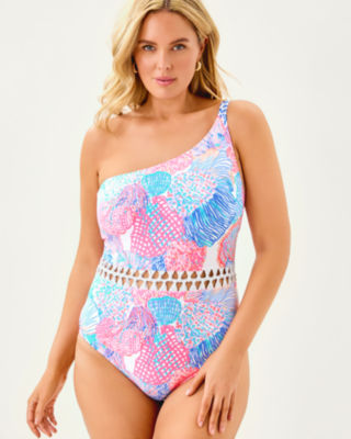 Tarly One-Piece Swimsuit, Multi Roar Of The Seas, large image 4