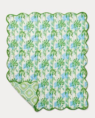 Lilly Pulitzer Reversible Throw Blanket In Multi
