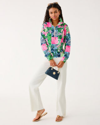 Lilly Pulitzer Upf 50+ Eleni Pullover In Animal Print