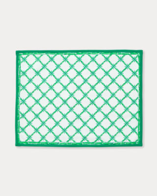 Printed Reversible Placemats, Multi Glowing Gardens Reversible Placemat, large image 1