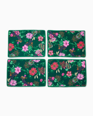 Printed Reversible Placemats, Multi Safari Sanctuary Home, large - Lilly Pulitzer