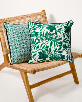 the pillows 会報　vol.71〜73 FRINGED THROW PILLOW COVER - Mid-green | ZARA United States