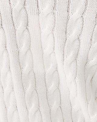 Brockton Cardigan, Coconut X Fiddle Leaf Green Tipping, large image 3